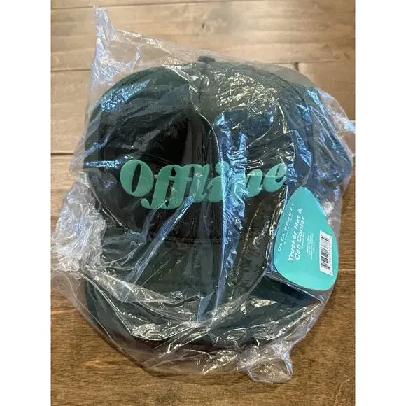 Ulta Beauty Collection Womens Green Offline Trucker Snapback Mesh Hat Cap NWT - Picture 3 of 8